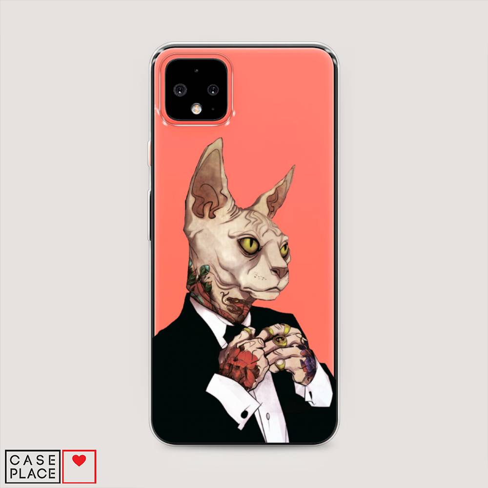 

Чехол Awog на Google Pixel 4 XL "Татуированный сфинкс", Разноцветный, 270550-7