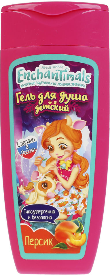 

Гель для душа Enchantimals Милая леди Персик детский 250мл