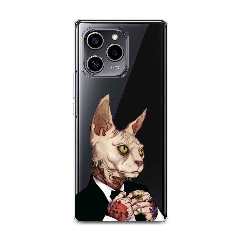 

Чехол Awog на Honor 60 SE "Татуированный сфинкс", Разноцветный, 6108050-7