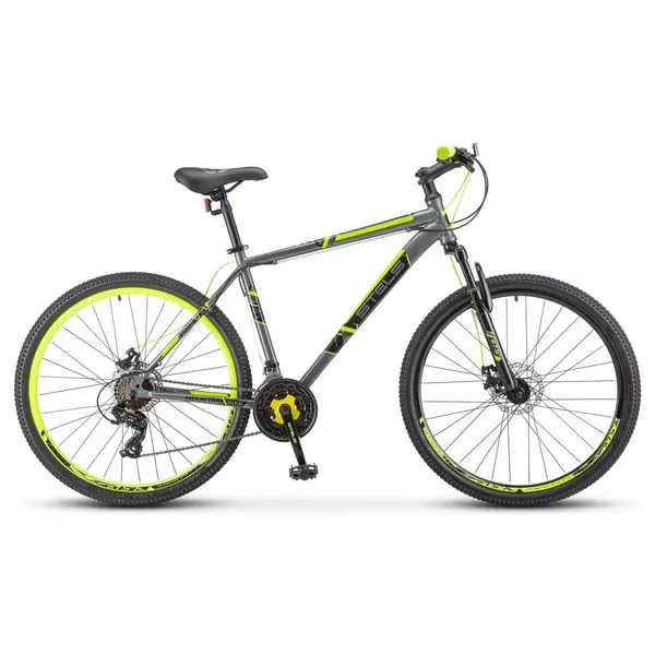 

Велосипед 27.5 Stels Navigator 700 V F020 (рама 17.5) Серый/Желтый, Navigator 700 V F020