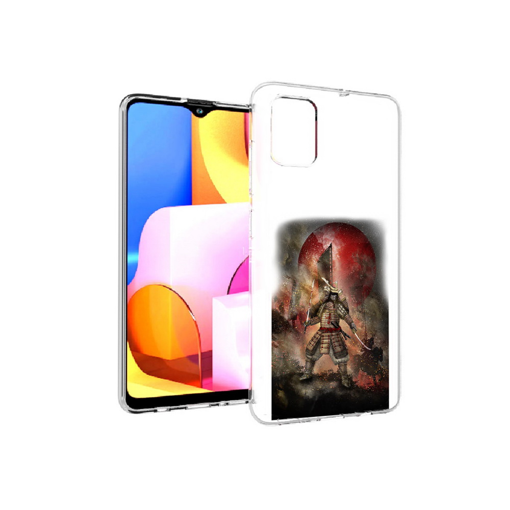 

Чехол MyPads Tocco для Samsung Galaxy A71 китайскийвоин (PT142122.485.388), Прозрачный, Tocco