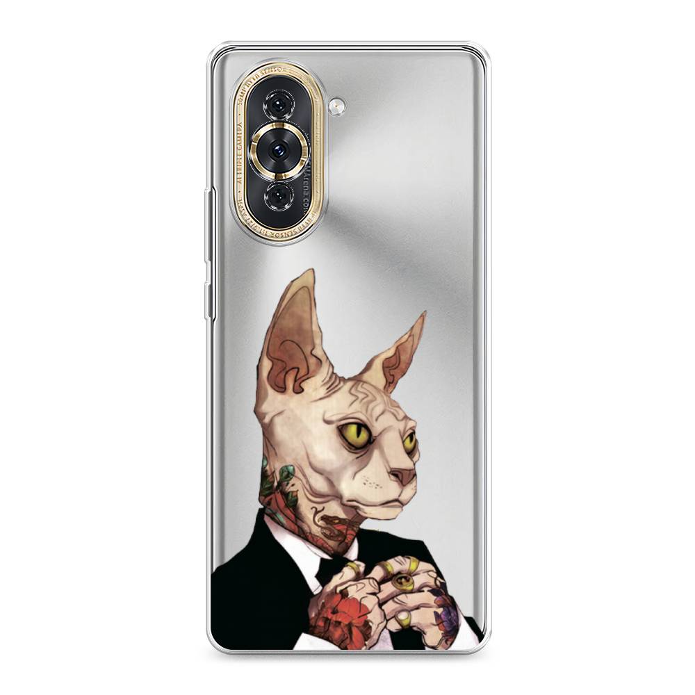 

Чехол Awog на Huawei Nova 10 "Татуированный сфинкс", Разноцветный, 6108950-7