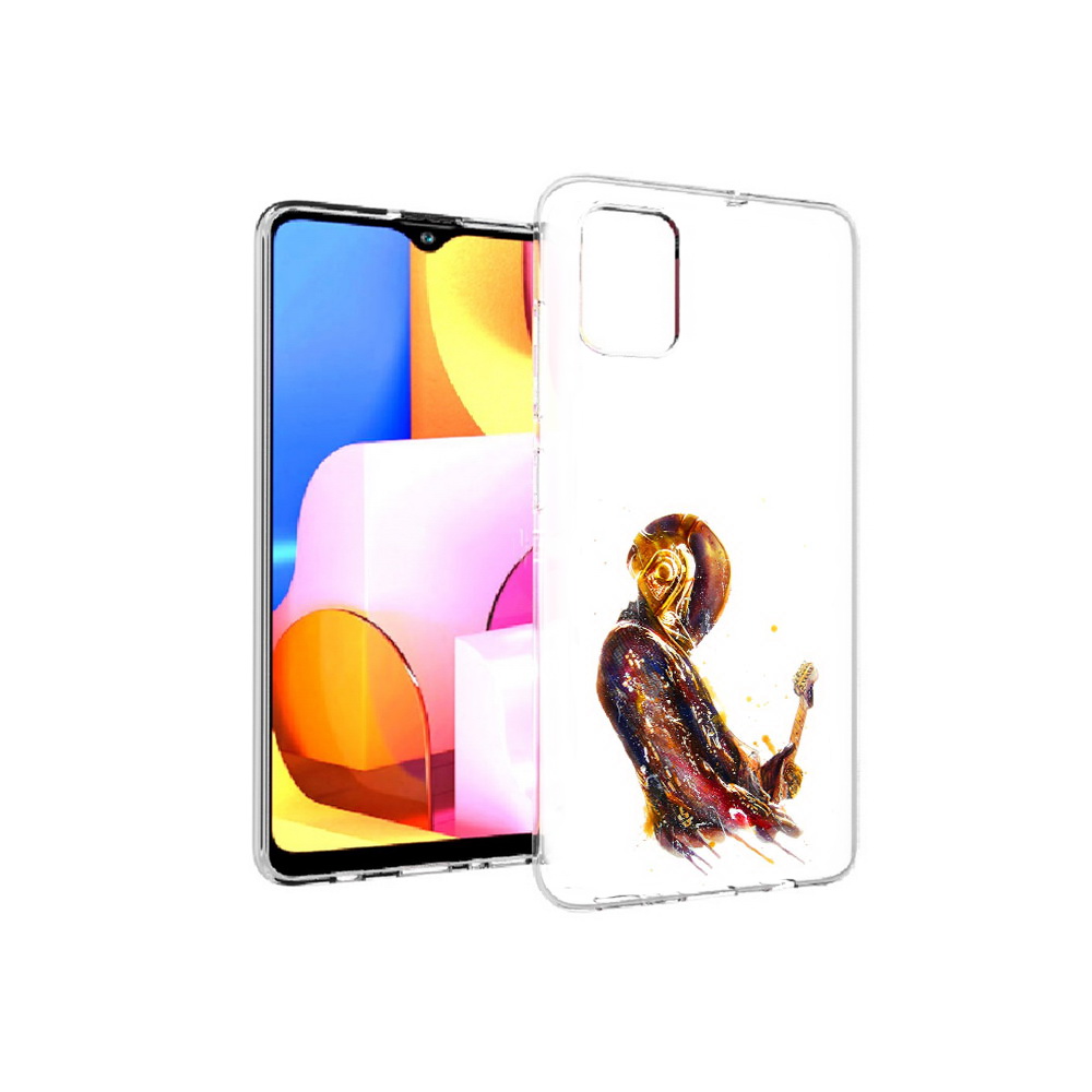 

Чехол MyPads Tocco для Samsung Galaxy A71 космо-музыкант (PT142122.485.393), Прозрачный, Tocco