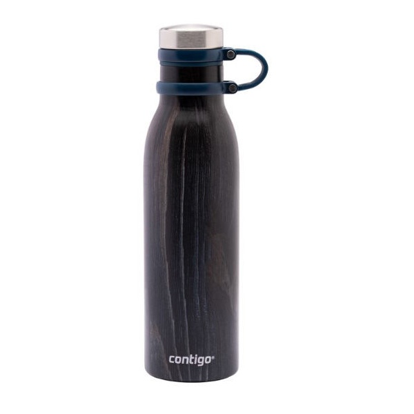 фото Термос-бутылка contigo matterhorn couture, 0.59л, черный/синий (2104550)