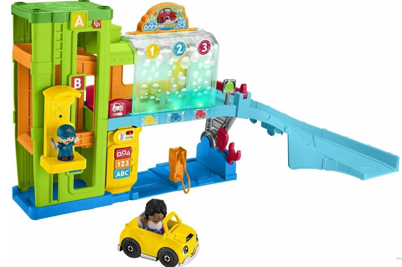 Мастерская автомойки Fisher Price Little People HRC53