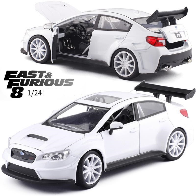 Машина игрушечная IQchina Jada Fast and Furious 1:24 Subaru WRX STI White Белый