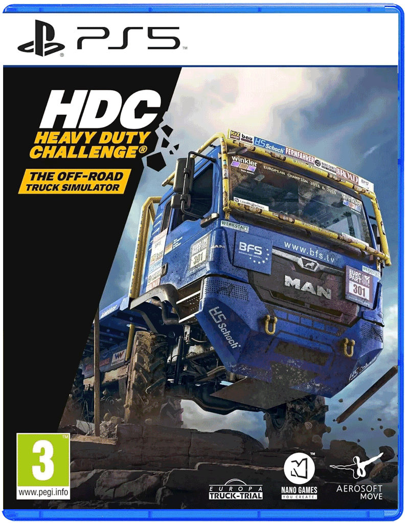 Игра Heavy Duty Challenge: The Off-Road Truck Simulator (PlayStation 5, русские субтитры)