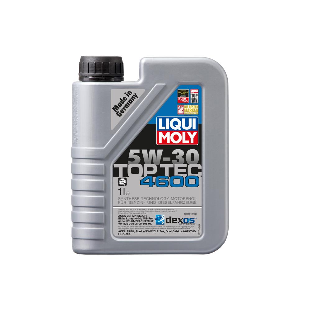 Моторное масло LIQUI MOLY Top Tec 4600 5W30 1л