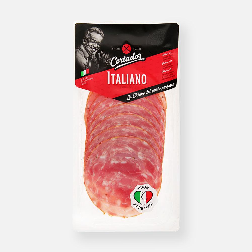 Колбаса сыровяленая Cortador Итальянская, нарезка, 80 г