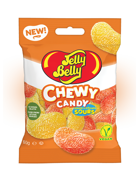 фото Мармелад жевательный jelly belly кислый апельсин и лимон 60 гр упаковка 12 шт