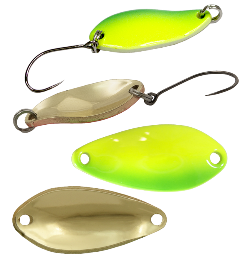 Блесна колеблющаяся LureMax Dotty, 25мм, 2,4гр, 32