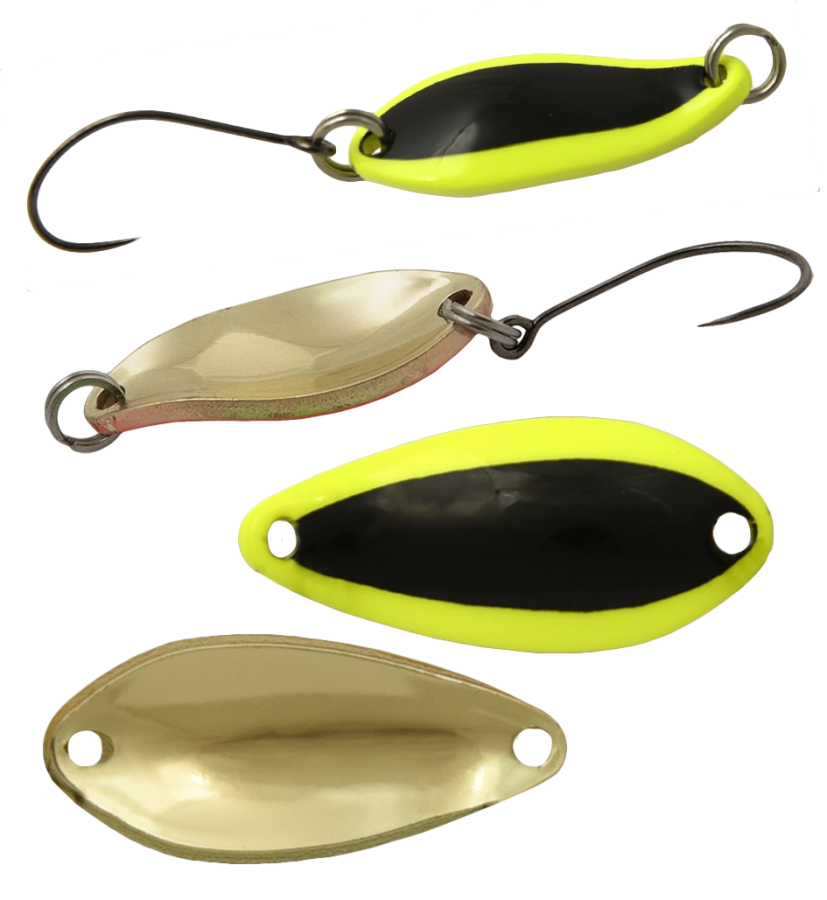 Блесна колеблющаяся LureMax Dotty, 25мм, 2,4гр, 33