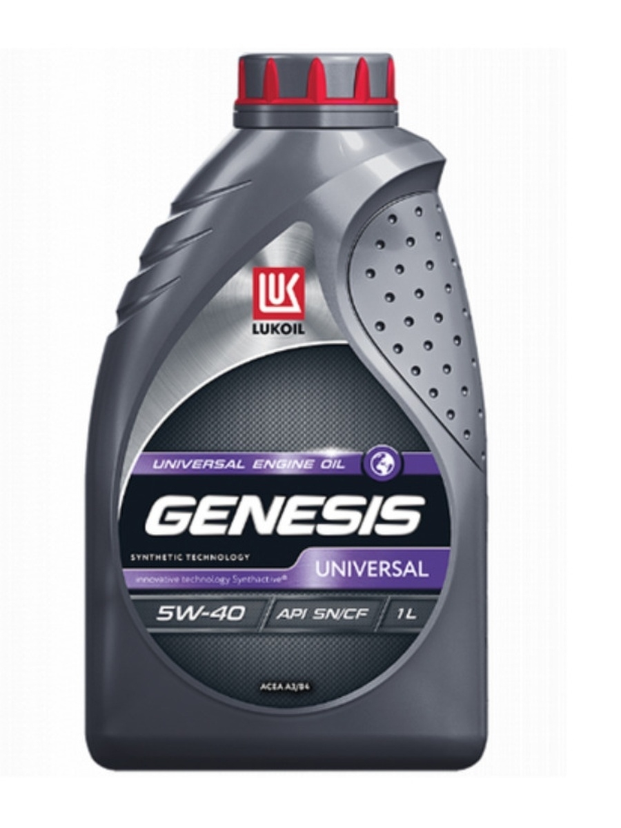 фото Масло моторное лукойл genesis universal 5w-40 полусинтетическое 1 л 3148630 lukoil