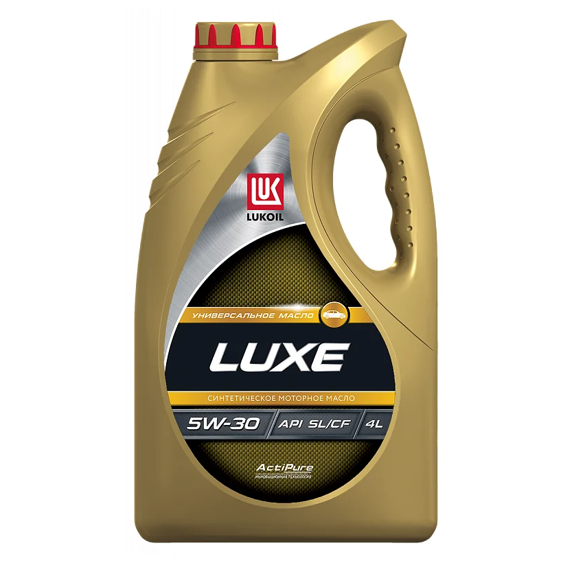 Моторное масло Lukoil синтетическое Люкс SL/CF 5W30 4л