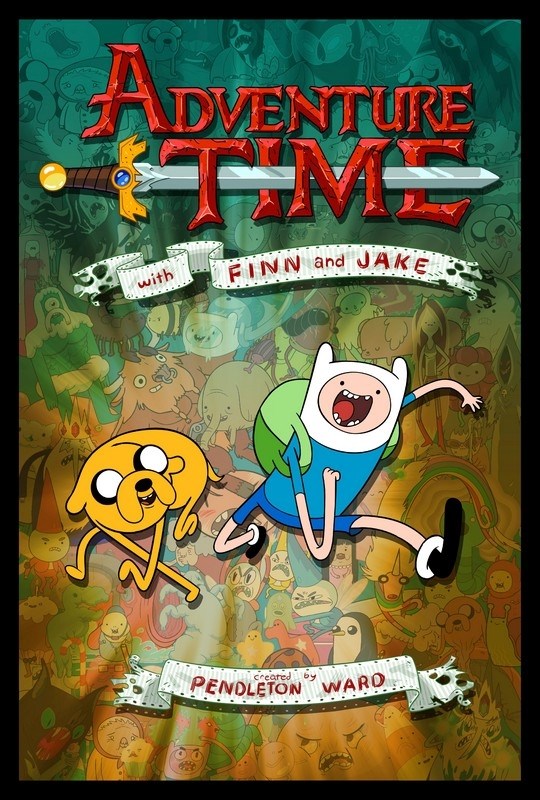 

Постер к сериалу "Время приключений" (Adventure Time with Finn & Jake) Оригинальный 68,6x1