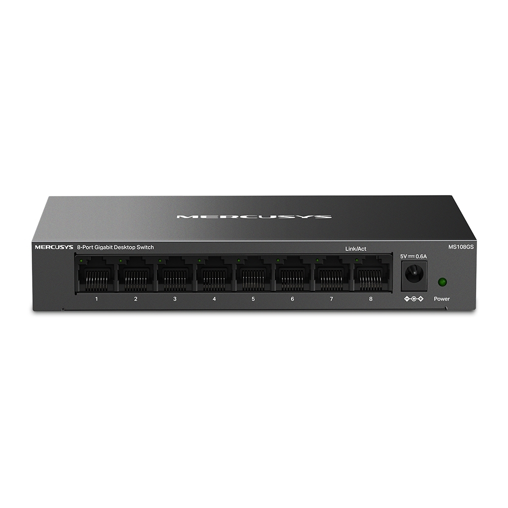 

Коммутатор MERCUSYS MS108GS черный