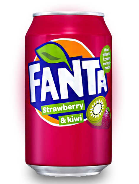 Напиток Fanta Strawberry-Kiwi Упаковка 24 шт