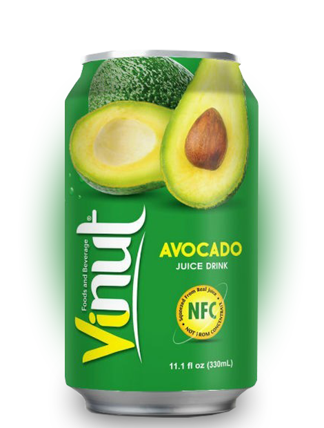 Напиток VINUT со вкусом авокадо 330 мл Упаковка 24 шт
