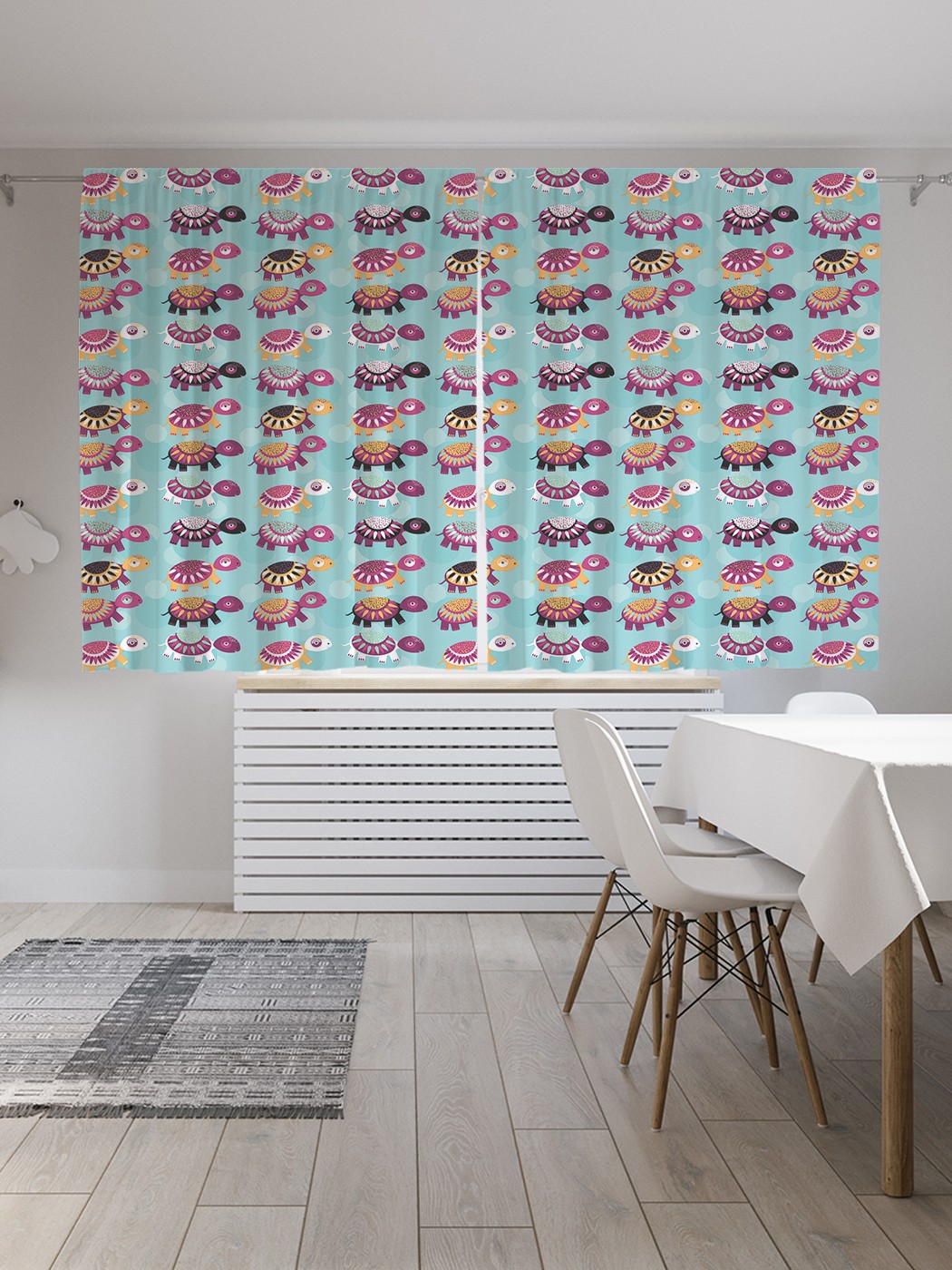 

Шторы JoyArty с фотопечатью "Солнце на панцире" из сатена, 290х180 см, Солнце на панцире