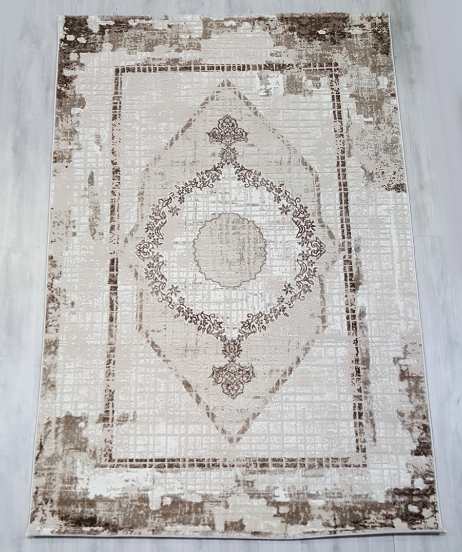 

Ковер Sofia Rugs NOVA 4437A прямой с.коричневый/крем 80x150