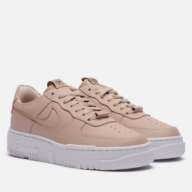 фото Кроссовки женские nike air force 1 low pixel розовые 8.5 us