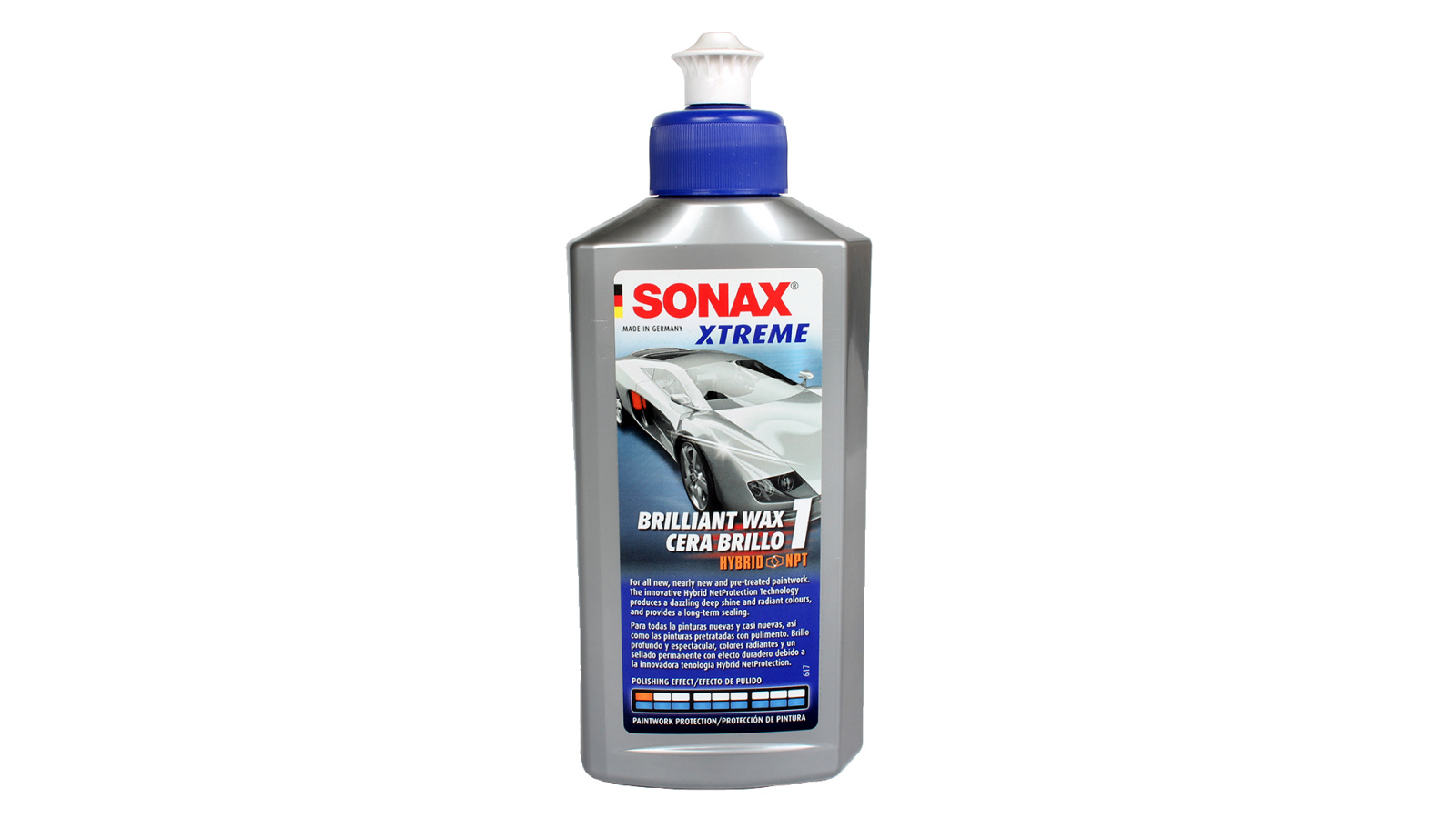 Полироль №1 для финишной полировки с воском SONAX Xtreme NanoPro (Германия) 250 мл.