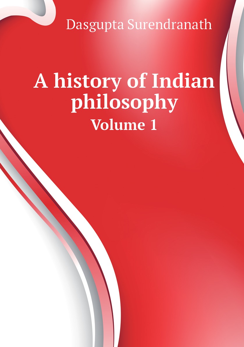 

A history of Indian philosophy