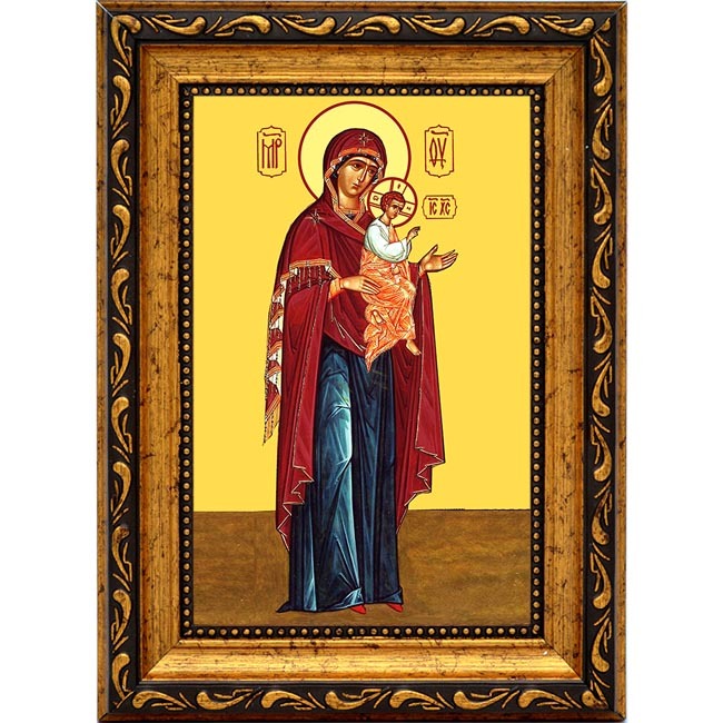 

Косинская Моденская икона Божьей Матери на холсте.