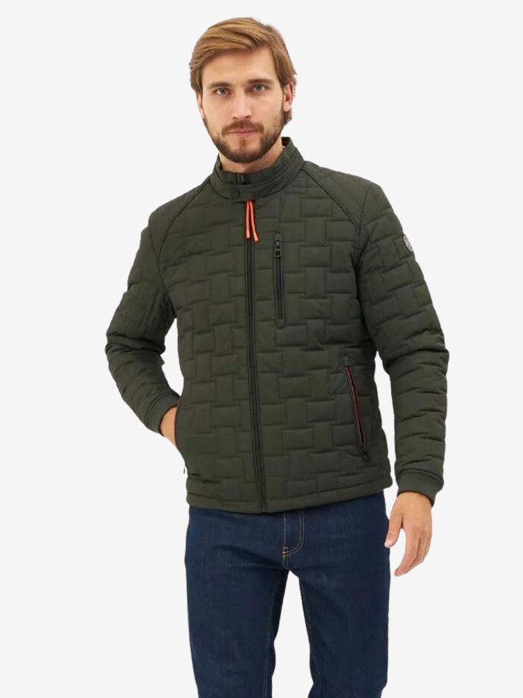 Куртка мужская 2287011 зеленая M LERROS. Цвет: зеленый