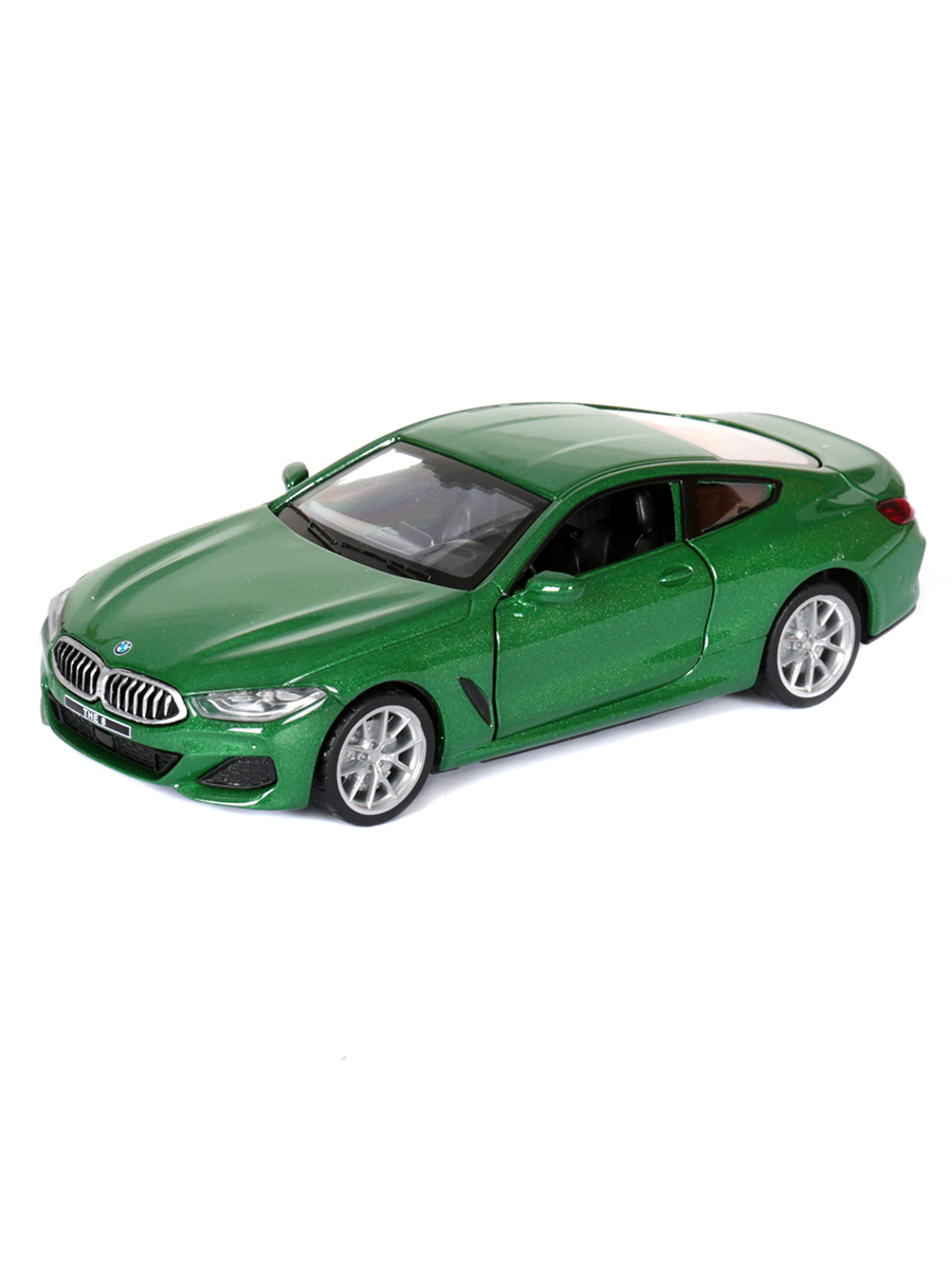 

Модель машины 1:35 BMW M850 i Coupe (14,5см) инерция Зеленый