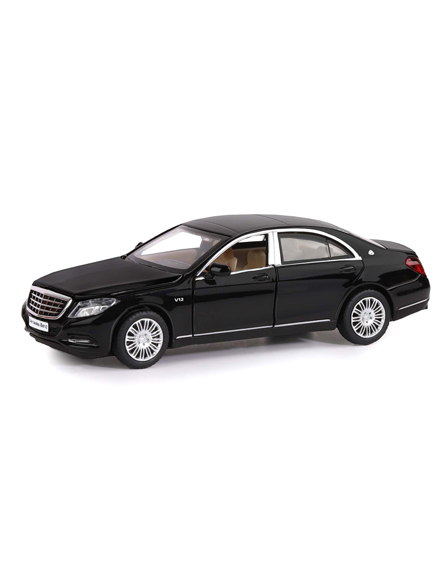 

Модель машины MSZ / Metal Speed Zone 1:32 Mercedes-Benz S600 14,5см инерция Черный 32401