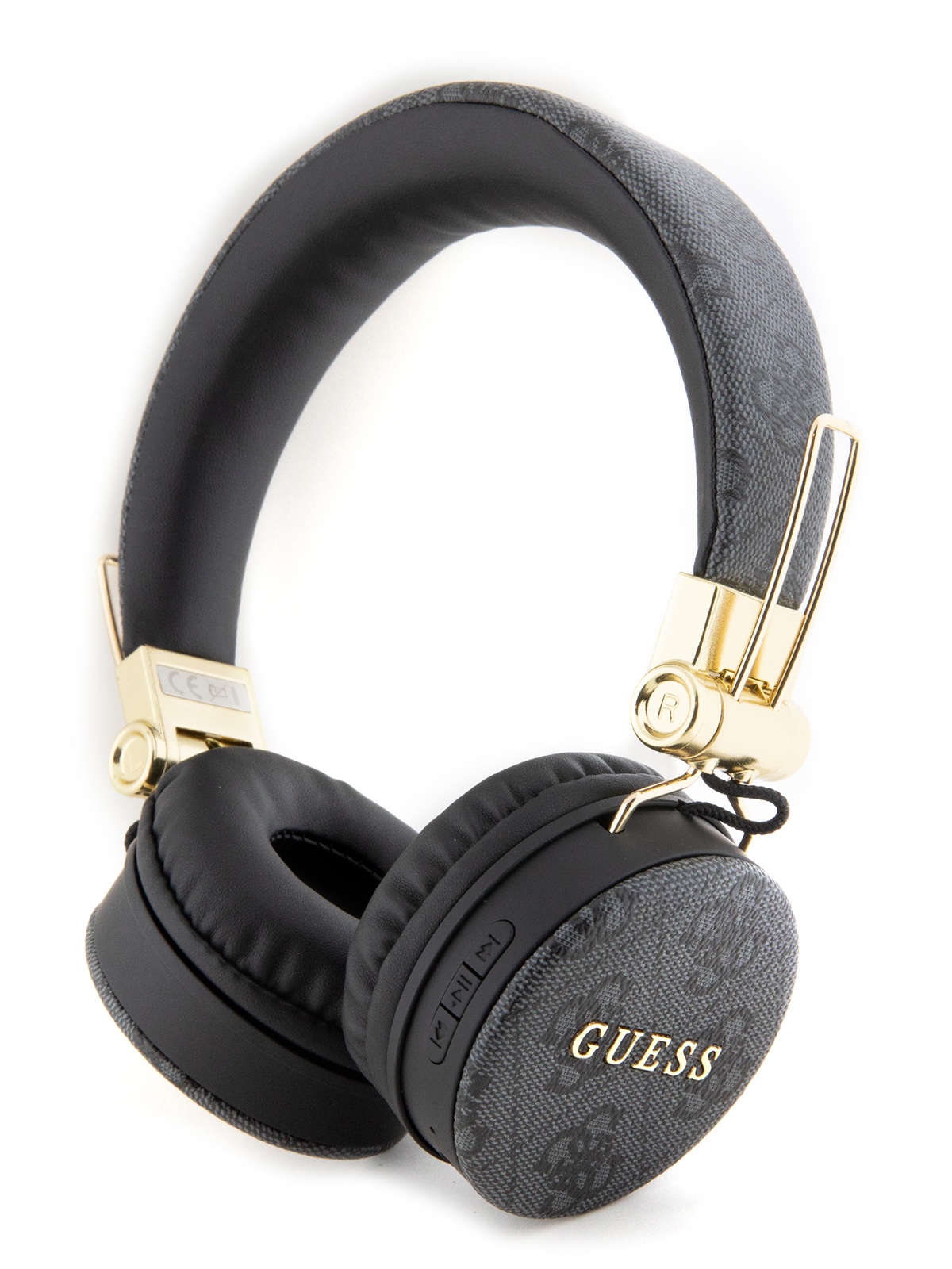 

Беспроводные наушники Guess Bluetooth Round PU 4G черный (GUBH704GEMK), Bluetooth Round PU 4G