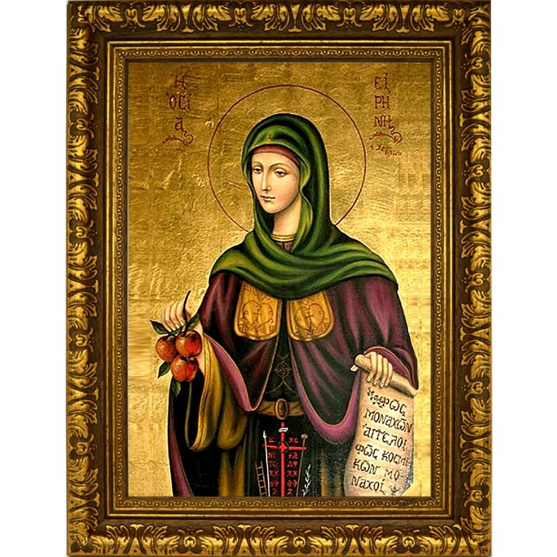 

Ирина Каппадокийская преподобная. Икона на холсте.