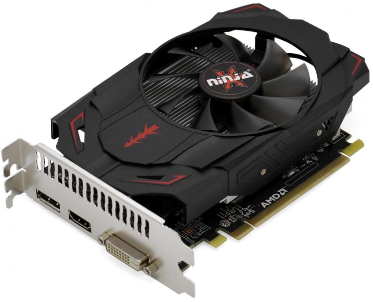 

Видеокарта Sinotex Ninja AMD Radeon RX 550 (AKRX55045F), Черный, Radeon RX 550