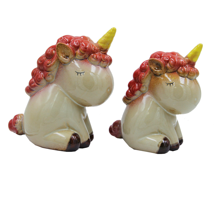 

Декоративная фигурка Дары Востока Единороги, Бежевый, Единорог