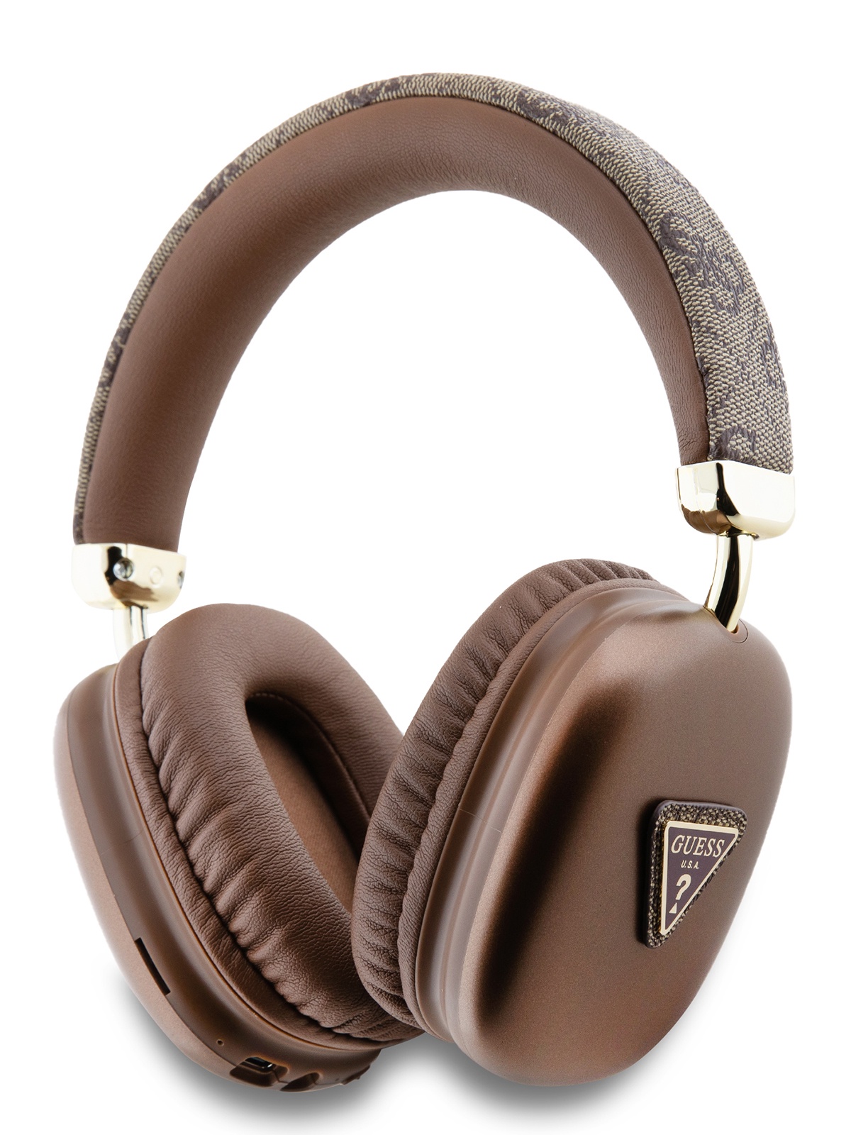 

Беспроводные наушники Guess Bluetooth PU 4G Brown (GUBHK1P4TPW), Bluetooth PU 4G