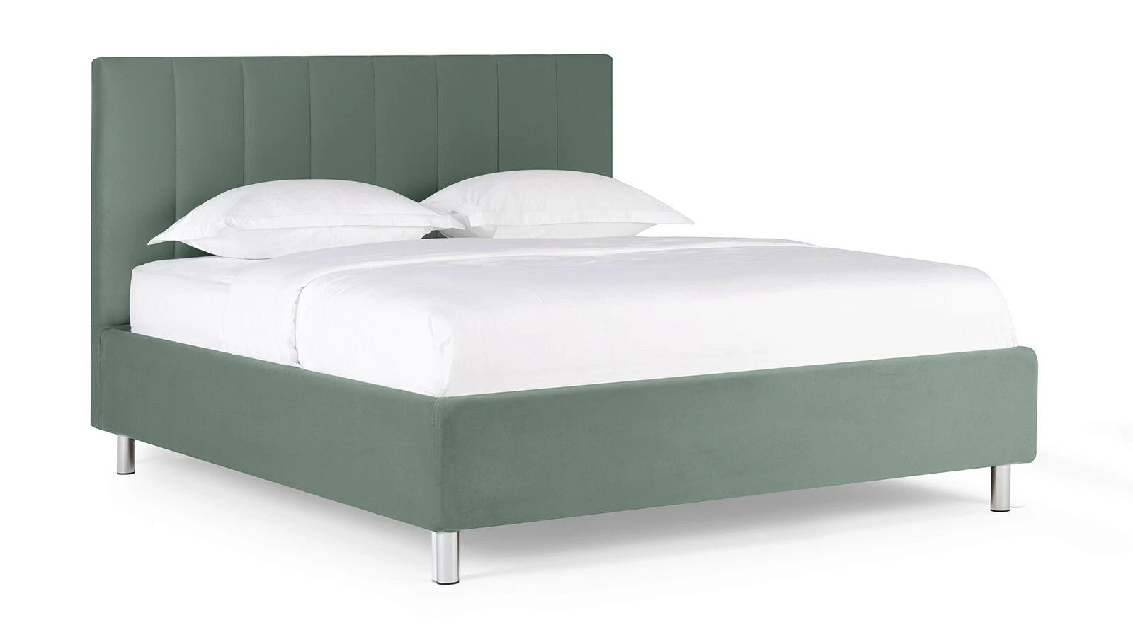 

Кровать Askona Pola с подъемным механизмом Sky Velvet 43 140х200, Зеленый, Pola