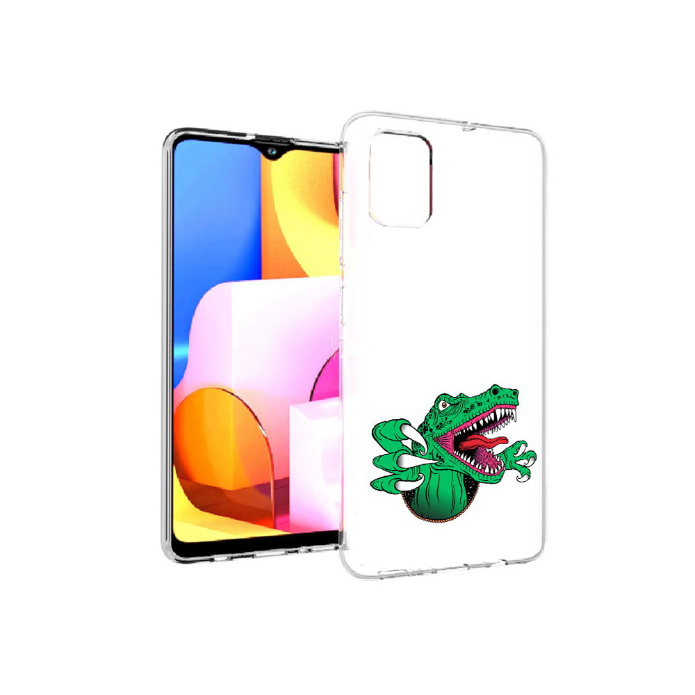 

Чехол MyPads Tocco для Samsung Galaxy A71 крокодил (PT142122.485.417), Прозрачный, Tocco