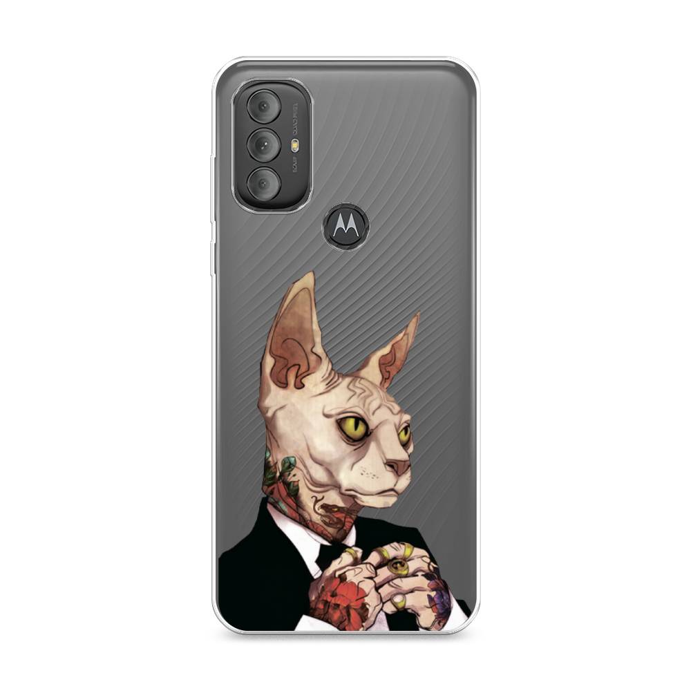 

Чехол Awog на Motorola Moto G Power 2022 "Татуированный сфинкс", Разноцветный, 242850-7