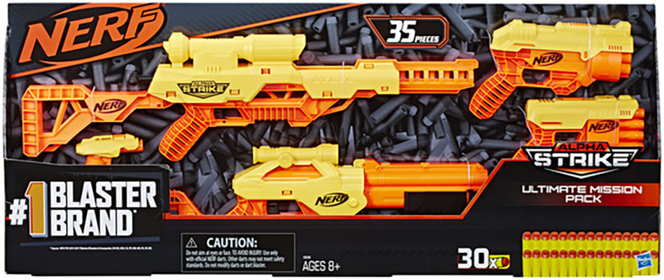 фото Игровой набор nerf альфа миссия агента e8339