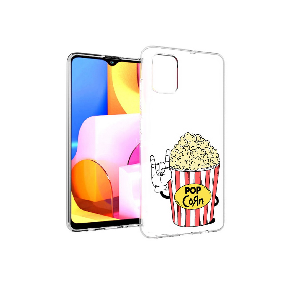 

Чехол MyPads Tocco для Samsung Galaxy A71 крутой попкорн (PT142122.485.427), Прозрачный, Tocco