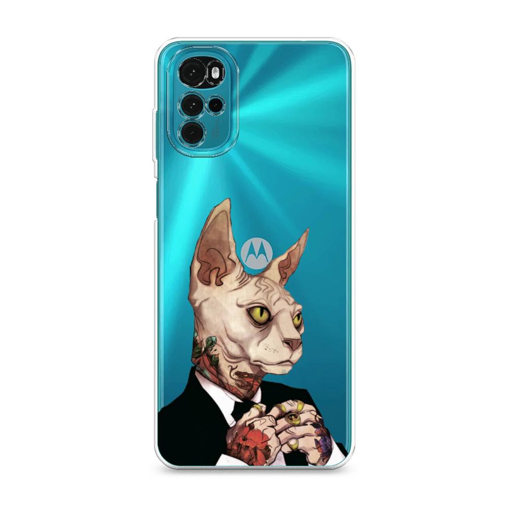 

Чехол Awog на Motorola Moto G22 "Татуированный сфинкс", Разноцветный, 243150-7