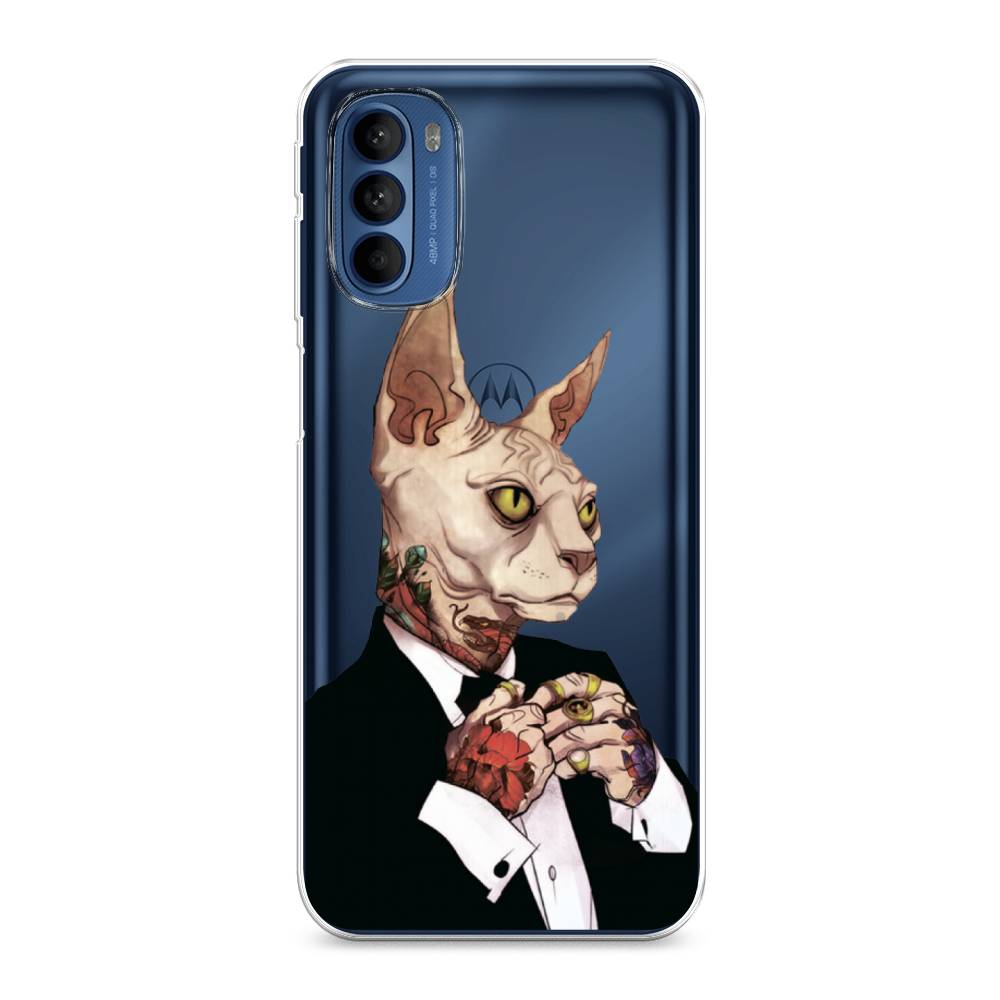

Чехол Awog на Motorola Moto G31/G41 "Татуированный сфинкс", Разноцветный, 242550-7