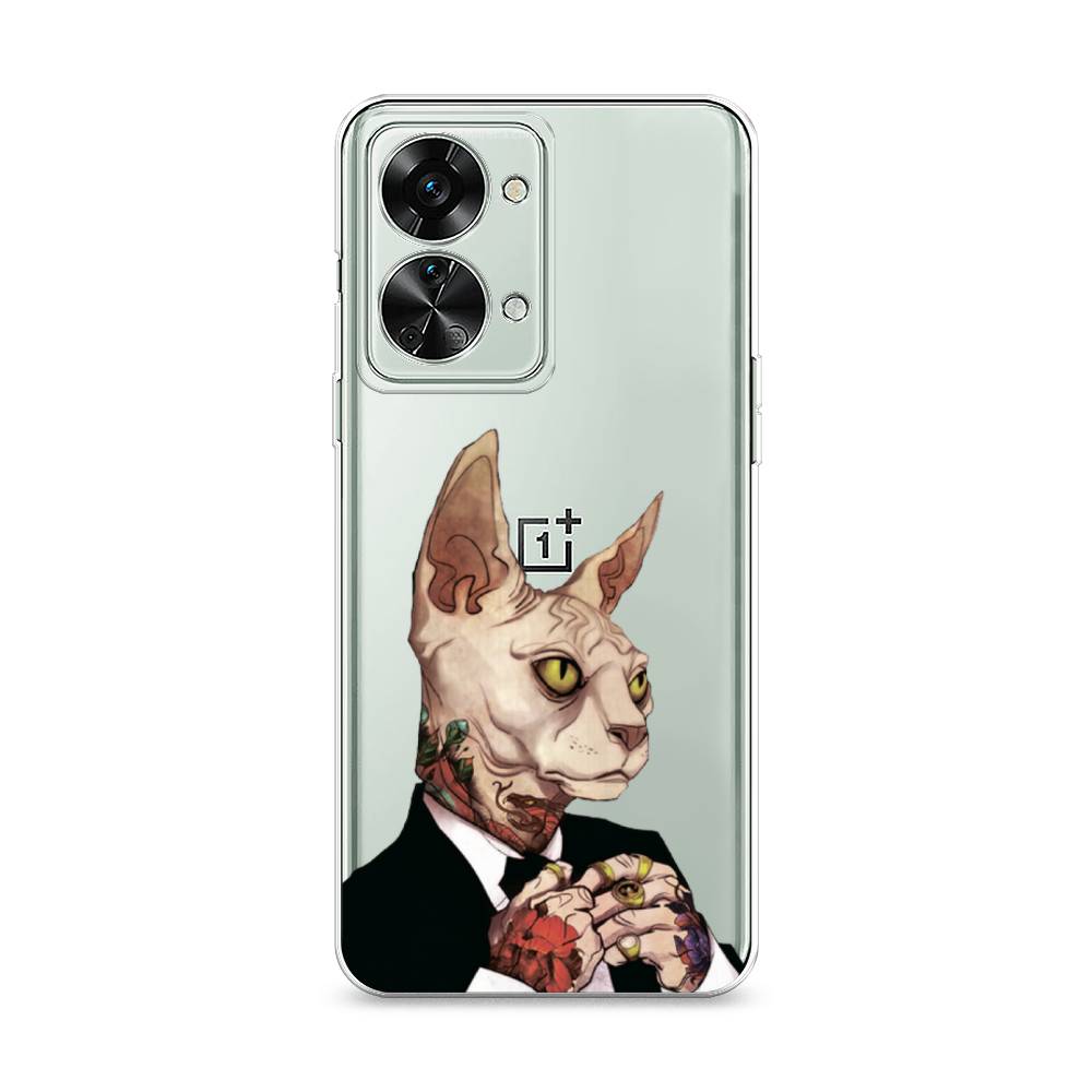 

Чехол Awog на OnePlus Nord 2T / ВанПлас Норд 2T "Татуированный сфинкс", Разноцветный, 153250-7