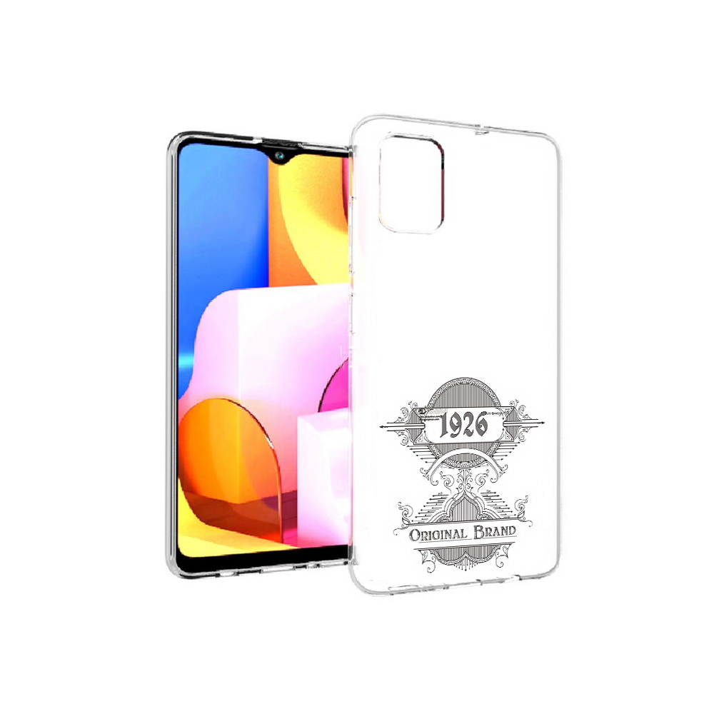 

Чехол MyPads Tocco для Samsung Galaxy A71 логотип черно белый (PT142122.485.446), Прозрачный, Tocco