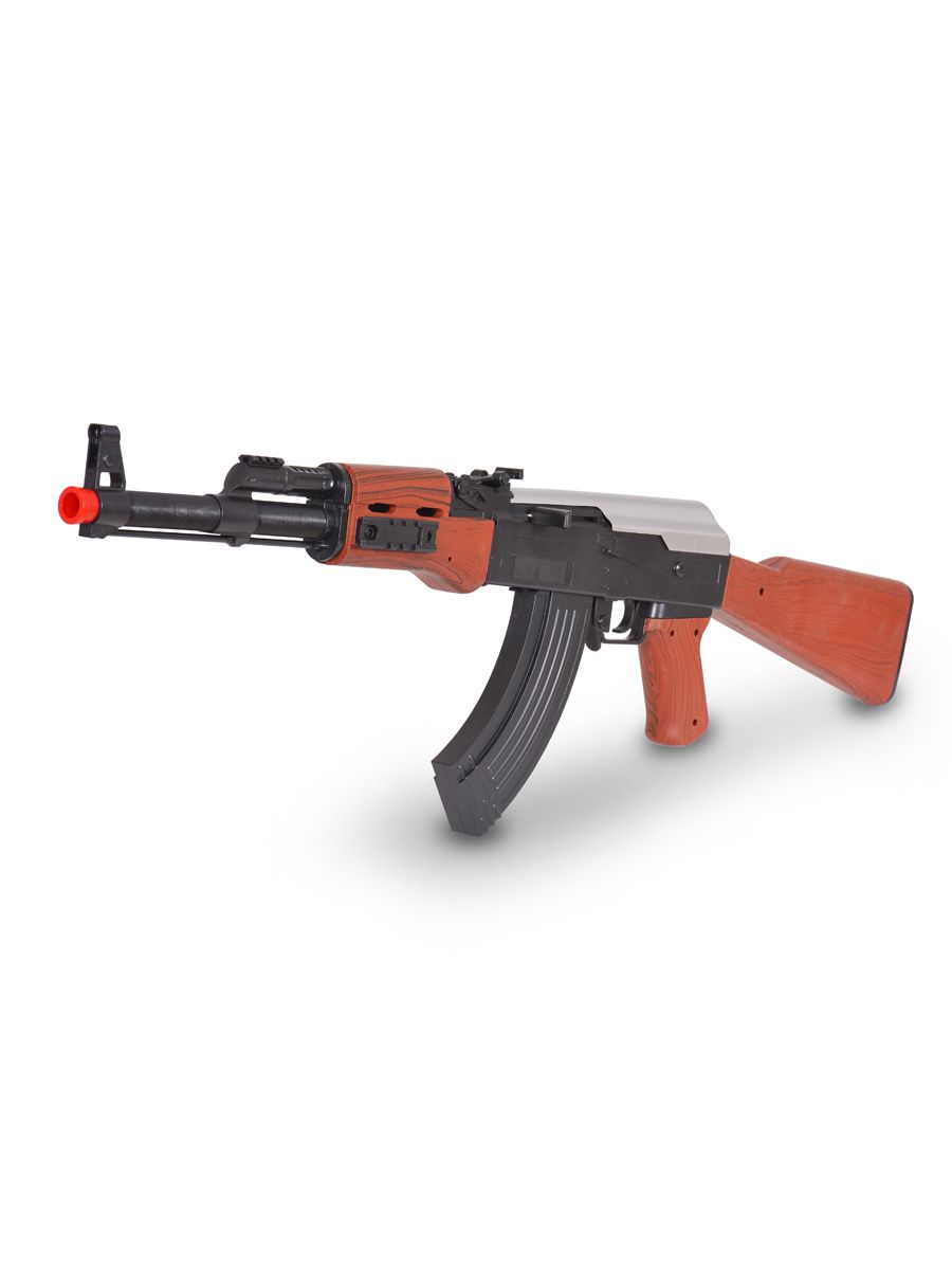 

Игрушка автомат OUBAOLOON АК-47 с 4 видами пуль AK123-1, Черный