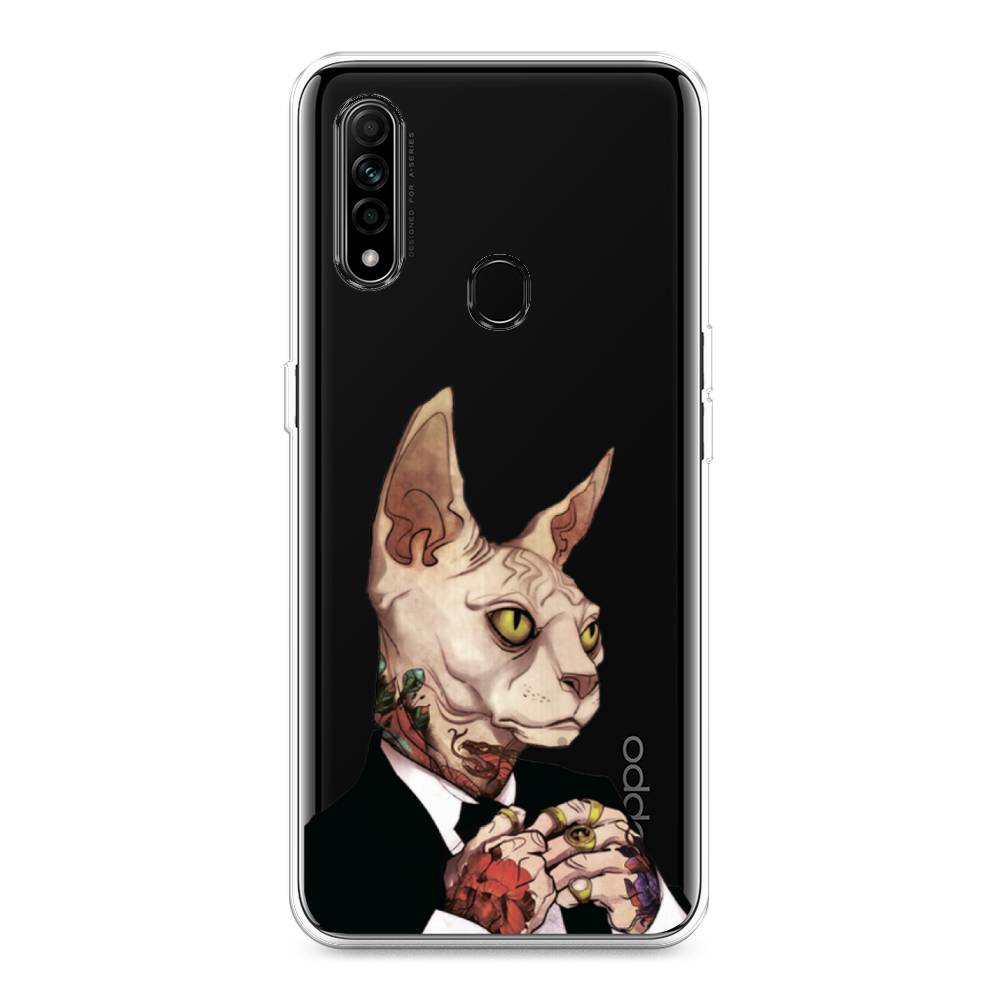 

Чехол Awog на Oppo A31 "Татуированный сфинкс", Разноцветный, 252250-7