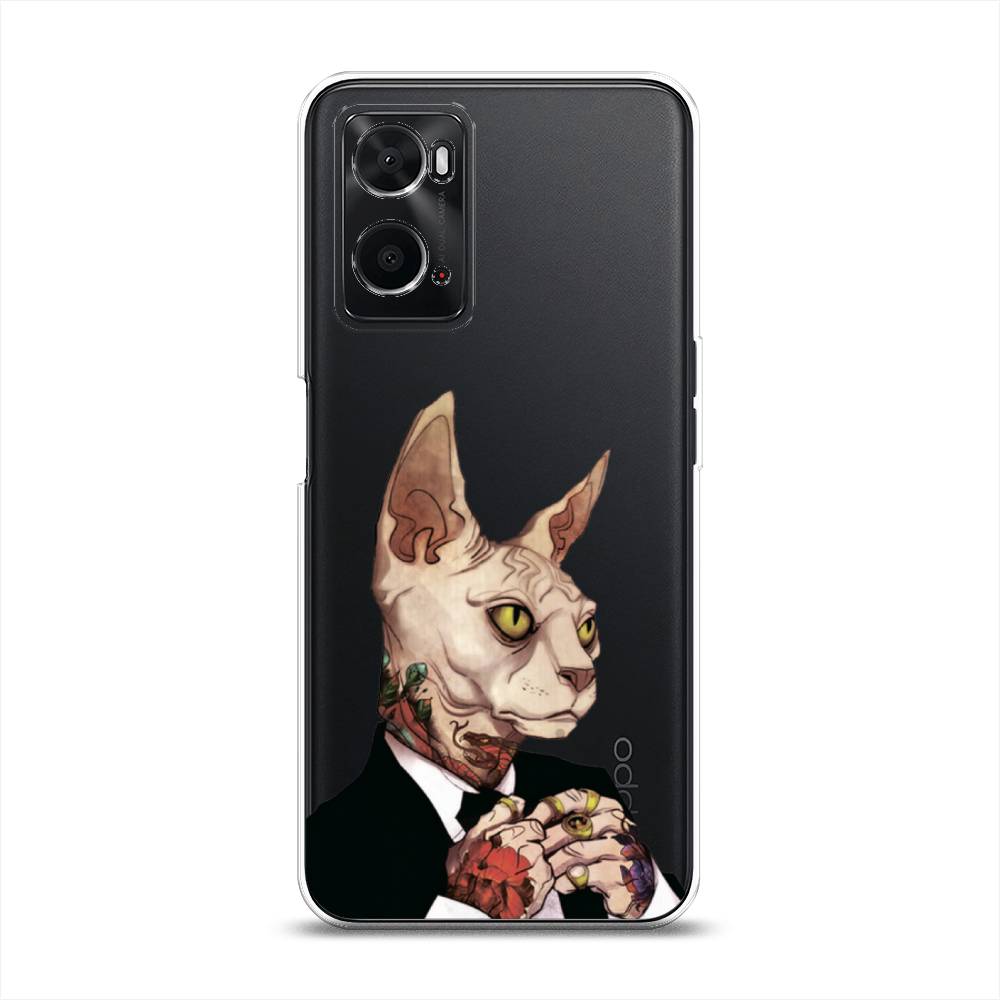 

Чехол Awog на Oppo A36 "Татуированный сфинкс", Разноцветный, 259950-7