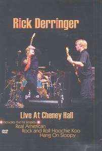 Rick Derringer - Live At Cheney Hall DVD 6449₽