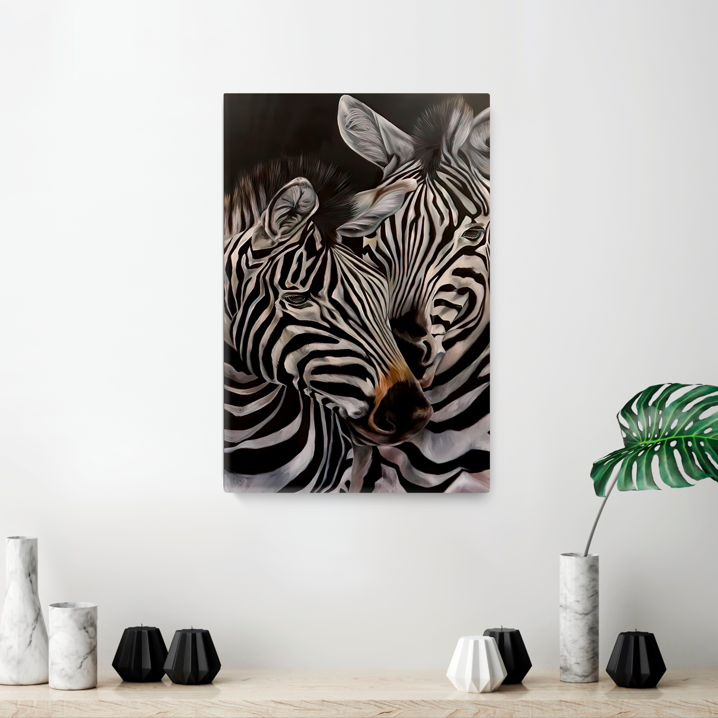

Картина интерьерная Art Debut Gallery Зебры 480-60х90, 60х90 см, Зебры